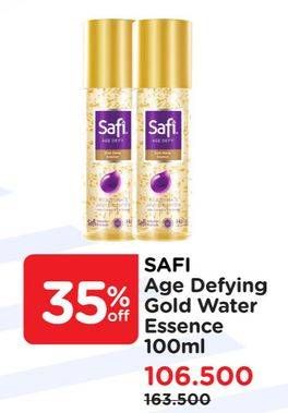 Promo Harga SAFI Age Defy Gold Water Essence 100 ml - Watsons