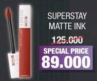 Promo Harga MAYBELLINE Superstay Matte Ink Coffee Series  - Watsons