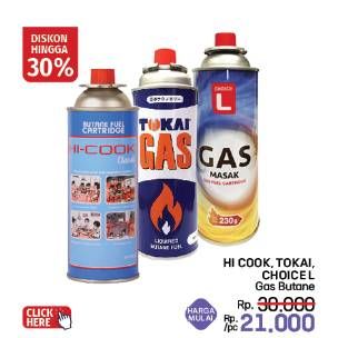 Promo Harga Hi-Cook/Tokai/Choice L Gas Masak  - LotteMart