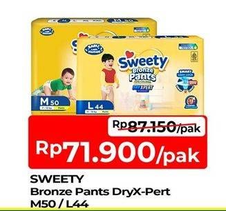 Promo Harga Sweety Bronze Pants Dry X-Pert M50, L44 44 pcs - TIP TOP