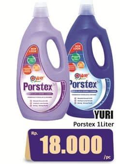 Promo Harga Yuri Porstex Pembersih Porselen 1000 ml - Hari Hari