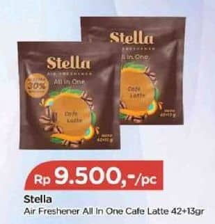 Promo Harga Stella All In One Caffe Latte 42 gr - TIP TOP