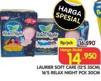 Promo Harga Laurier Relax Night 30cm, 35cm  - Superindo