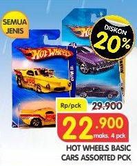 Promo Harga Hot Wheels Car Assorted 1 pcs - Superindo
