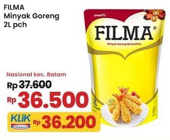 Promo Harga Filma Minyak Goreng 2000 ml - Indomaret