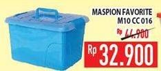 Promo Harga MASPION Favorite Box Container 10 ltr - Hypermart