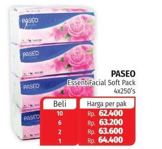 Promo Harga PASEO Facial Tissue Elegant 250 sheet - Lotte Grosir