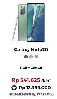 Promo Harga SAMSUNG Galaxy Note 20  - Erafone