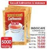 Promo Harga Indocafe Coffeemix per 10 sachet 20 gr - LotteMart