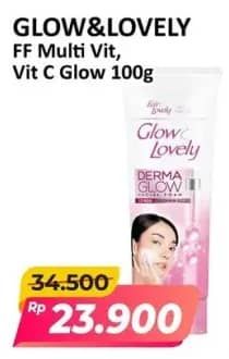 Promo Harga Glow & Lovely (fair & Lovely) Facial Foam Bright C Glow Vitamin C 100 gr - Alfamart