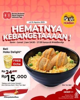 Promo Harga Hematnya Kebangetan!  - HokBen