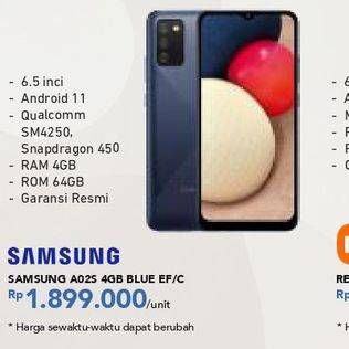 Promo Harga SAMSUNG A02S  - Carrefour