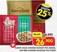 SUNNY GOLD Chicken Nugget/ CIKI WIKI Chicken Sausage