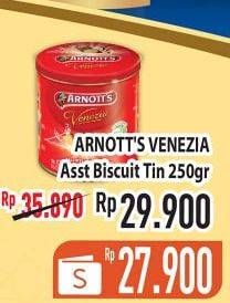 Promo Harga VENEZIA Assorted Biscuits 250 gr - Hypermart