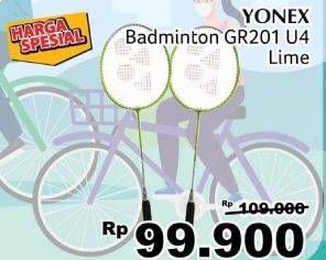Promo Harga YONEX Raket Badminton Lime  - Giant
