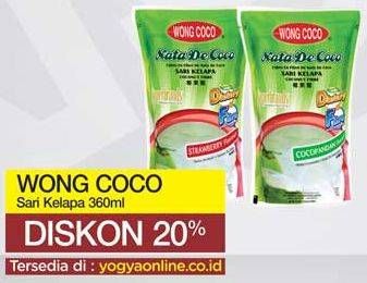 Promo Harga WONG COCO Nata De Coco 360 gr - Yogya
