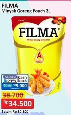 Promo Harga Filma Minyak Goreng 2000 ml - Alfamart