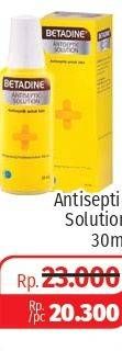 Promo Harga BETADINE Antiseptic Solution 30 ml - Lotte Grosir