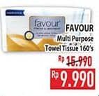 Promo Harga Favour Multipurpose Towel Tissue 160 sheet - Hypermart