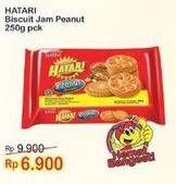 Promo Harga ASIA HATARI Jam Biscuits Peanut 250 gr - Indomaret