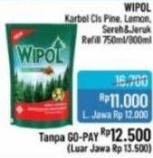 Promo Harga WIPOL Karbol Wangi Classic Pine, Lemon, Sereh + Jeruk  - Alfamidi