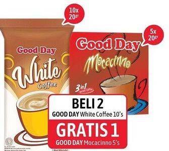 Promo Harga Good Day White Coffee 10 pcs - Alfamidi