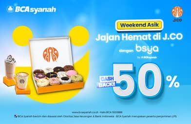 Harga Promo J.CO x BSya by BCA Syariah