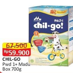 Promo Harga MORINAGA Chil Go Bubuk 1+ Madu 700 gr - Alfamart