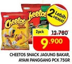 Promo Harga CHEETOS Sticks Jagung Bakar, Ayam Panggang per 2 bungkus 75 gr - Superindo