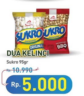 Promo Harga Dua Kelinci Kacang Sukro 100 gr - Hypermart