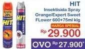 Promo Harga HIT Aerosol Orange, Sweet Flower  - Indomaret