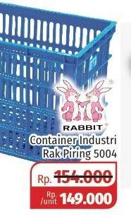 Promo Harga RABBIT Kontainer Industri 5004  - Lotte Grosir