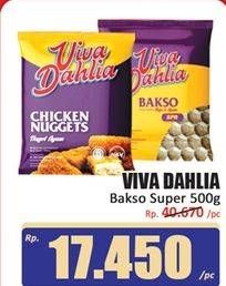 Promo Harga Viva Dahlia Bakso Super 500 gr - Hari Hari