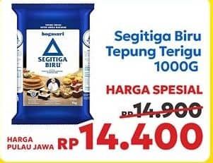 Promo Harga Bogasari Tepung Terigu Segitiga Biru 1000 gr - Indomaret