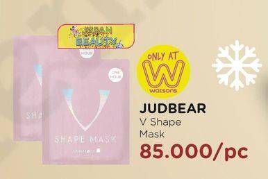 Promo Harga JUDBEAR V-Shape Mask  - Watsons