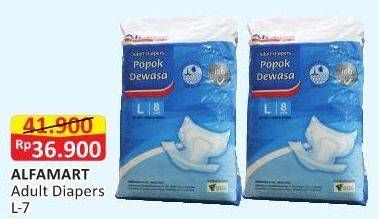 Promo Harga Alfamart Adult Diapers L7  - Alfamart