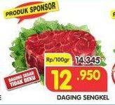 Promo Harga Daging Sengkel (Shankle) per 100 gr - Superindo