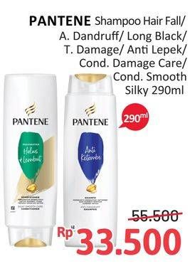 PANTENE Shampoo Hair Fall/A. Dandruff/Long Black/T.Damage/Anti Lepek/Cond. Damage Care/Cond.Smooth Silky 290ml