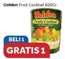 Promo Harga GOLDEN Fruits Cocktail 820 gr - Carrefour