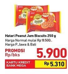 Promo Harga ASIA HATARI Jam Biscuits Peanut 250 gr - Carrefour