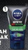 Promo Harga Nivea Men Deep Mud Facial Foam Bright Oil Clear 100 ml - Guardian