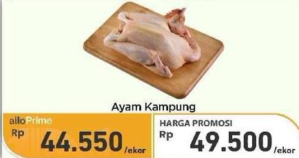Promo Harga Ayam Kampung 600 gr - Carrefour