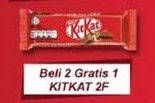 Promo Harga KIT KAT Chocolate 2 Fingers  - Indomaret