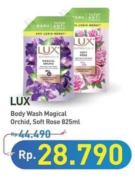 Promo Harga LUX Botanicals Body Wash Magical Orchid, Soft Rose 825 ml - Hypermart