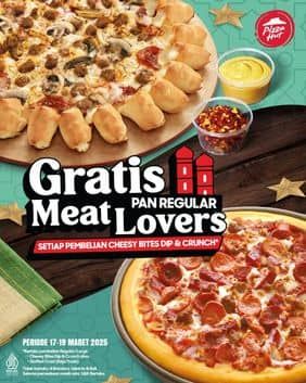 Promo Harga Gratis Meat Lovers  - Pizza Hut