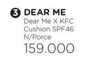 Promo Harga DEAR ME BEAUTY X KFC Primer Foundation Breathable Cushion SPF46 PA+++  - Watsons