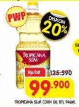 Promo Harga Tropicana Slim Corn Oil 946 ml - Superindo