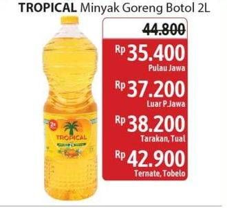 Promo Harga Tropical Minyak Goreng 2000 ml - Alfamidi