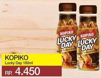 Promo Harga Kopiko Lucky Day 180 ml - Yogya