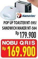 Promo Harga NANOTEC Sandwich Maker  - Hypermart
